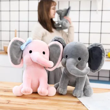 Noi Elefant Copii Jucărie De Pluș Fata Papusa Pentru Copii Animale De Pluș Cadou De Ziua De Nastere