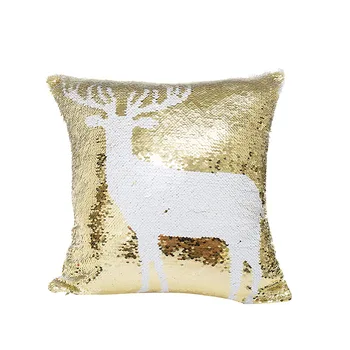 Noi paiete de aur de Crăciun pernei scaunului acoperi nici interior coussin decoratif creative perne decorative cazuri dec X31