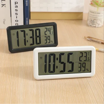 Nordic Digital Ceas cu Alarmă Simplu Ceas de Masa Alimentat de la Baterie LED Ceas Electronic de Birou Decoratiuni pentru Casa Birou Ceas de Perete