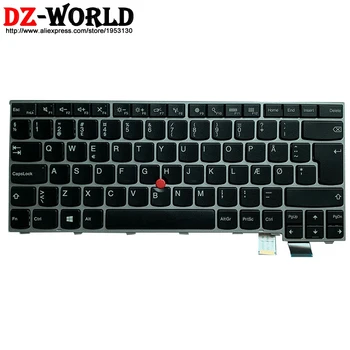 Nou, Original, de Argint DK Danish Keyboard pentru Lenovo Thinkpad 13 S2 2 T460S T470s Laptop Teclado 01AV009 01AV049