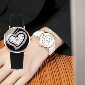 Noul Design Iubitor de Ceasuri Cadouri pentru Femei Sexy Ceas Roșu de Lux Digital Diamant, Cuarț Ceas de mână cel Mai bun vanzator Doamnelor ceas de Ceas