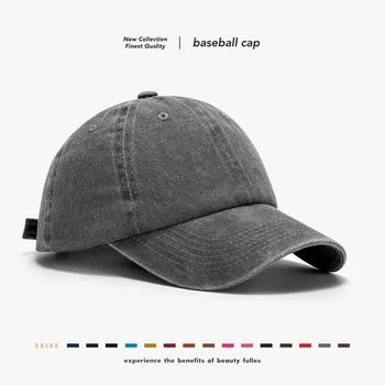 Nouă Epocă de Spălat Bumbac Șapcă de Baseball, Pălării de Soare Primavara-Vara Streetwear Femei Sapca Snapback Casual Hip Hop Personalizare LOGO-ul
