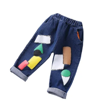 Nouă Primăvară Copii Moda Haine Copii Baieti Fete Trendy Banda Elastica Pantaloni Copii Casual De Îmbrăcăminte Pentru Sugari Toamna Pantaloni De Bumbac