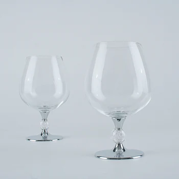 Nunta Veselă Din Sticlă De Whisky Pahare De Vin Din Oțel Inoxidabil Cristal Decorate Sta Coniac Cristal Pahare Sticla Bucatarie