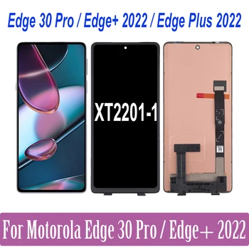 Original Pentru Motorola C 30 Pro 30Pro XT2201-1 Display LCD Ecran Tactil Digitizer Pentru Motorola Edge+ Edge Plus 2022 LCD