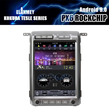 PX6 2 Din Radio Auto Bluetooth Android cu Ecran 9.0 Navigare GPS Multimedia Player Pentru Ford F150 2015 2016 AutoRadio Unitatea de Cap