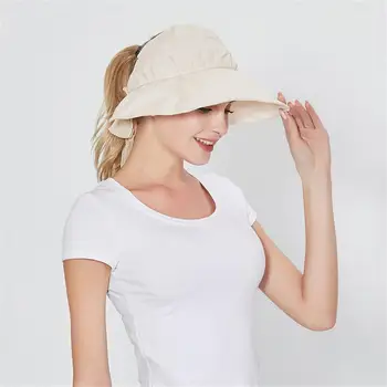 Parasolar Pălărie Mare Cozoroc Pălărie De Vară Packable Femei Vara Cozoroc Pălărie