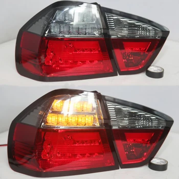 Pentru BMW E90 Seria 3 320i 323i 325 330 335 spate cu LED-uri Lampă de Asamblare 2003-2009 Stopurile din Spate Lampă de Culoare Roșie