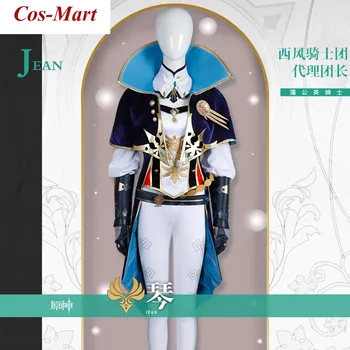 Pentru Că-Mart Fierbinte Joc Genshin Impact Jean Cosplay Costum De Uniformă De Luptă Anime Expo Activitatea De Petrecere, Joc De Rol Îmbrăcăminte Personalizate-Face