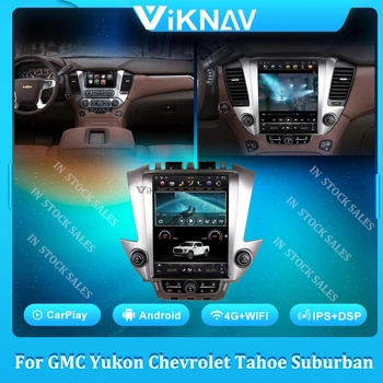 Pentru GMC Yukon, Chevrolet Tahoe, Suburban 2015 2016 2017 2018 2019 2020 2021 Android Radio Auto PX6 Auto Stereo Multimedia Player