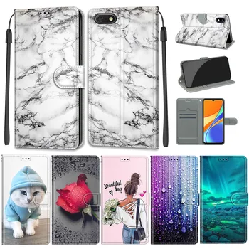 Pentru Huawei Y5 Prim-2018 Onoare Juca 7 Capa Spate Funda Cazul În Care Telefonul Pentru Huawei Y5 2018 Acoperire Pentru Onoarea 7 S Flip Portofel Din Piele De Caz