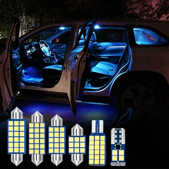 Pentru Hyundai Elantra AD 2016 2017 2018 2019 4buc Kit de Eroare Gratuite Auto 12v Becuri cu LED-uri de Interior veioze Lumina Portbagaj Accesorii