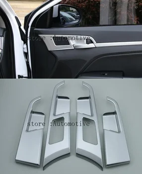 Pentru Hyundai Elantra AD 2016 2017 pe Masini Mânerului Interior al Portierei Sequin Acoperi Autocolante de Interior Rama Decor Accesorii Auto