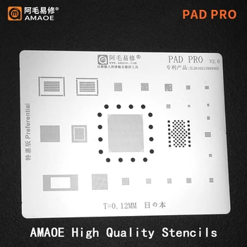 Pentru Ipad Pro 12.9/10.5/9.7 CPU NAND PUTERE WIFI AUDIO USB IC CIP BGA Stencil BGA Reballing Stencil Staniu Lipire Șablon