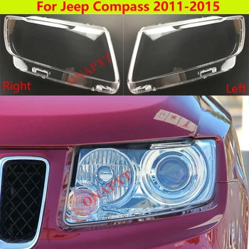 Pentru Jeep Compass Masina transparente, abajururi de lampă shell faruri acoperire coajă 2011-2015