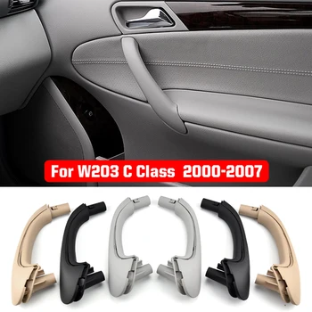 Pentru Mercedes-Benz C-Class W203 Ușă Interioară Trageți Capacul Mânerului Interior Accesorii Mânere Fata Spate Negru Bej Gri 2038101551