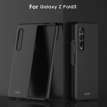 Pentru Samsung Galaxy Z Fold 3 5G Cazuri Barei de protecție Mată Caz Pentru Samsung Z Fold 3 5G Acoperire Pentru Samsung Z Fold 3 Fold3 5G Fundas 7.6