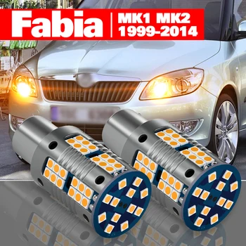 Pentru toate modelele Skoda Fabia MK1 MK2 1 2 1999-2014 Accesorii 2 buc LED Lumina de Semnalizare 2004 2005 2006 2007 2008 2009 2010 2011 2012 2013