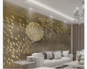 Personalizate 3D tapet mural nou Chinezesc Chidori TV, canapea de fundal de perete