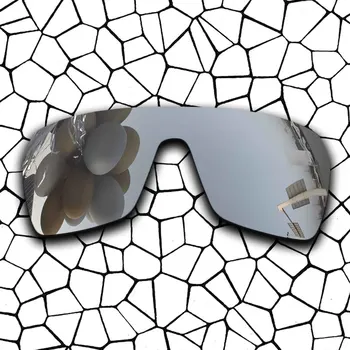 Polarizat ochelari de Soare, Lentile de Înlocuire pentru Spy Optic Flynn Cadru - Argint