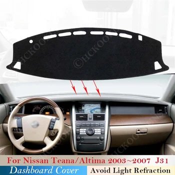 Poliester pentru Nissan Teana J31 2003 ~ 2007 Altima Accesorii de Bord Parasolar Anti-UV Covor de Bord Capacul de Protecție Pad