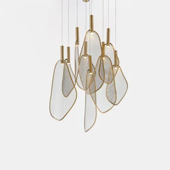 Post modern candelabru simplu designer lumina de aripi