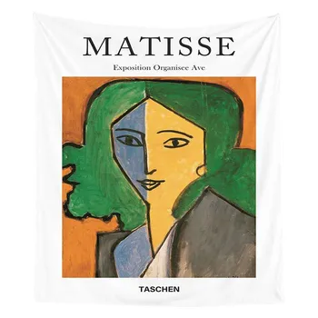 Psihedelice Matisse Pictura Tapiserie De Perete Colorat Pictura Artist Tipărite Camera De Zi De Decorare Mici Tapiserie Decor Acasă