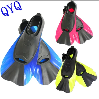 QYQ Silicon inotatoare pentru bărbați, femei și copii broasca pantofi de înot echipament de snorkeling
