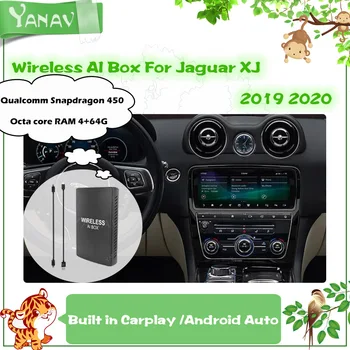 Qualcomm Android Mini Wireless AI Cutie Pentru Jaguar XJ 2019 2020 Auto Smart Box Plug and Play Google Video Netflix Construit în Carplay