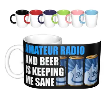 Radio Amatori Cani Ceramice Cești De Cafea Ceai Lapte Cana De Radio Amatori De Amatori De Radio Design De Radio Amatori Amuzante Amatori De Radio