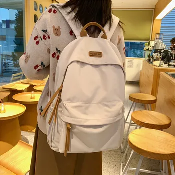 Rucsac Impermeabil Femei Japoneză Mochilas Hombre Para De Culoare Solidă Plecak Damski Junior Elev De Liceu Ghiozdan