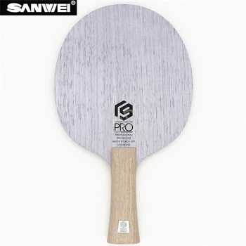 SANWEI Tenis de Masă Lama V9 PRO 9 straturi de lemn pur de Toate-în jurul valorii de sâmburi-timp de ping-pong racheta bat cu zbaturi