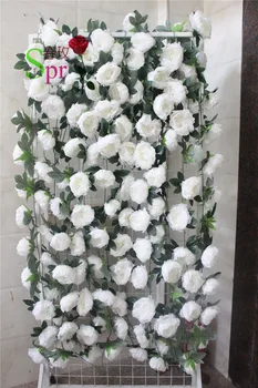 SPR 10buc/lot 2m aritificial de flori de viță de vie rattan nunta arch square flori artificiale perete fondul de masă centrală flore