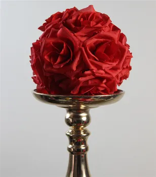 SPR livrare Gratuita roșu 15CM*20buc Pomander rose ball kissing nunta de flori minge de petrecere/home decor de flori