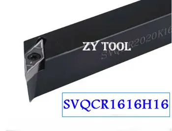 SVQCR1616H16 Toolholder 16*16*100MM CNC turning tool holder, 117.5 grade instrumente de cotitură Externe, Strung instrumente de tăiere