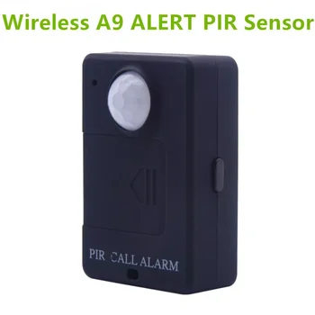 Senzor de alarmă senzor de Mișcare A9 Mini PIR Infrarosu Alarma Wireless GSM Sensibilitate Ridicată Monitor de Detectare a Mișcării Anti-furt UE Plug