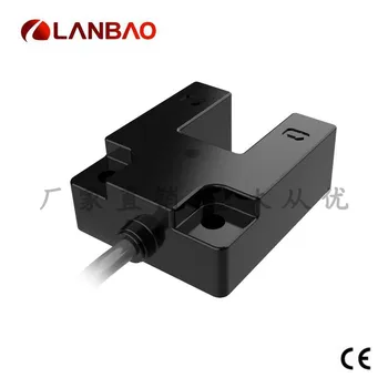 Shanghai Lanbao PU15-TDNO jgheab de plastic senzor de curent continuu cu trei fire 15mm comutator fotoelectric