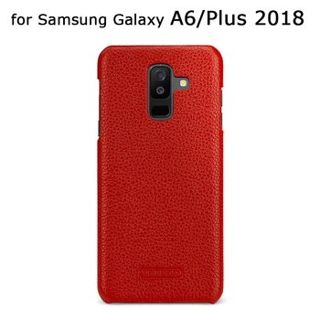 Slim din Piele de Caz pentru Samsung Galaxy A6/A6 Plus 2018 Versiune de Înaltă Calitate a Întors Cazuri de Telefon Acopere Coque capa Sac de Moda