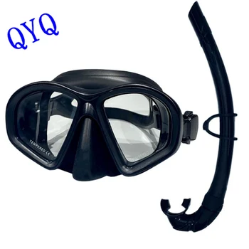 Snorkeling masca de Înot de formare Ecologic gel de siliciu de ventilație tub Dinving set masca