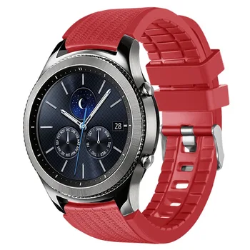 Solicone Sport Trupa Ceas Pentru Samsung Gear S3 Clasic De Frontieră Pentru Huami Amazfit 1 2 Curea De Ceas Pentru Samsung Gear S3 Watchbands
