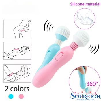 Sourcion Vibratoare Baghetă Magică Vibratoare Masaj Glont Vibrator pentru Clitoris Corp Masaj Adult penis artificial Jucarii Sexuale pentru Femei jucărie pentru adulți