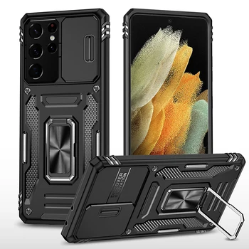 Suportul Caz Telefon cu Camera de Protecție Capacul pentru Samsung Galaxy S20 S20+ Ultra 5G S20FE S10