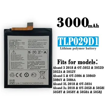 TLp029D1 Noi TLp029D7 Bateria Telefonului Pentru Alcatel 3 3X 3L 5 TCL V760 Y660 OT-5052D 5086 5058 5058A 5052Y 5058J 5058T Baterii