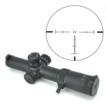 TOTEN 1-8x26 FFP Sniper Riflescope 35mm Tub cu Rază Lungă de Noapte iluminate de Vânătoare Vedere Optic 1/10 MIL 0.1 MRAD .308 .30-06
