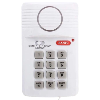 Tare Usa Wireless De Alarmă De Securitate Pin Panica Tastatura Pentru Biroul De Acasă Magazie Garaj