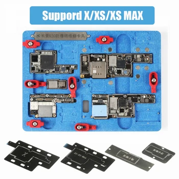 Telefon mobil Placa de baza Suport de Prindere Clemă PCB Plantare Tin A11 Elimina Adeziv Negru Pentru iPhone X XS XS MAX Instrumentul de Reparare