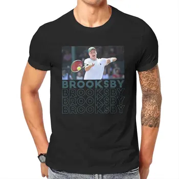 Tenis amuzant Evoluția T-Shirt pentru Bărbați Gât Rotund din Bumbac Tricou Jenson Brooksby Maneca Scurta 6XL Haine