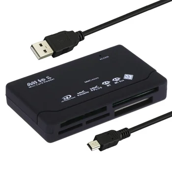 Toate Într-Un Cititor de Carduri USB 2.0 Cititor de Carduri SD Adaptor Suport TF CF, SD, Mini SD, SDHC, MMC, MS XD