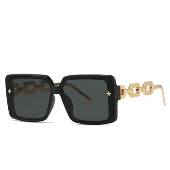 Trendy Neregulate Punk ochelari de Soare pentru Femei Barbati Designer de Moda Ochelari de Soare Femei Vintage Retro Shades ochelari de soare de sex Masculin