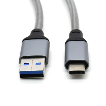USB-C to USB 3.0 de date și încărcare rapidă cablu cu braide pentru tableta, telefon mobil pentru Samsung, xiaomi, huawei
